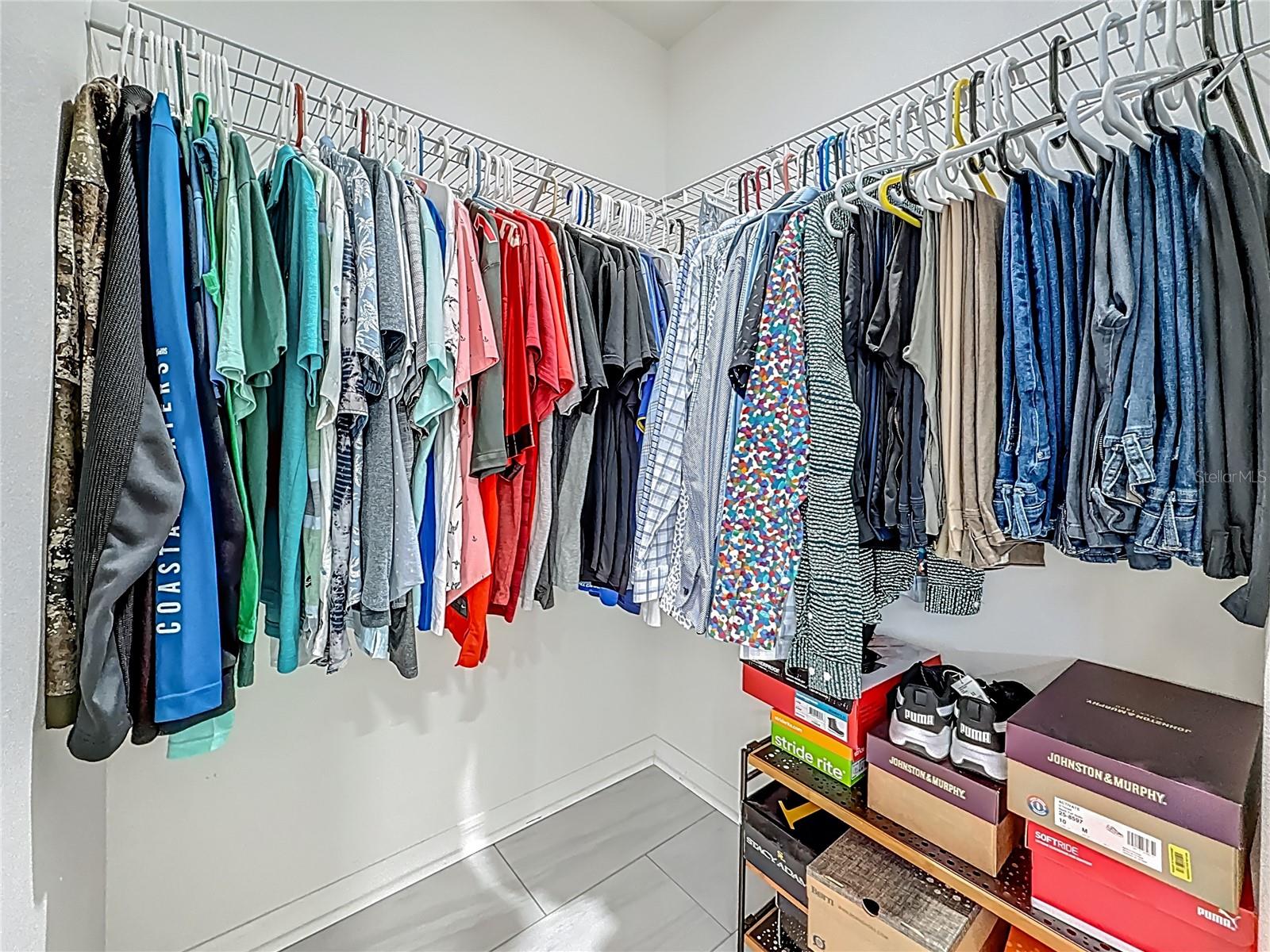 Primary First Closet