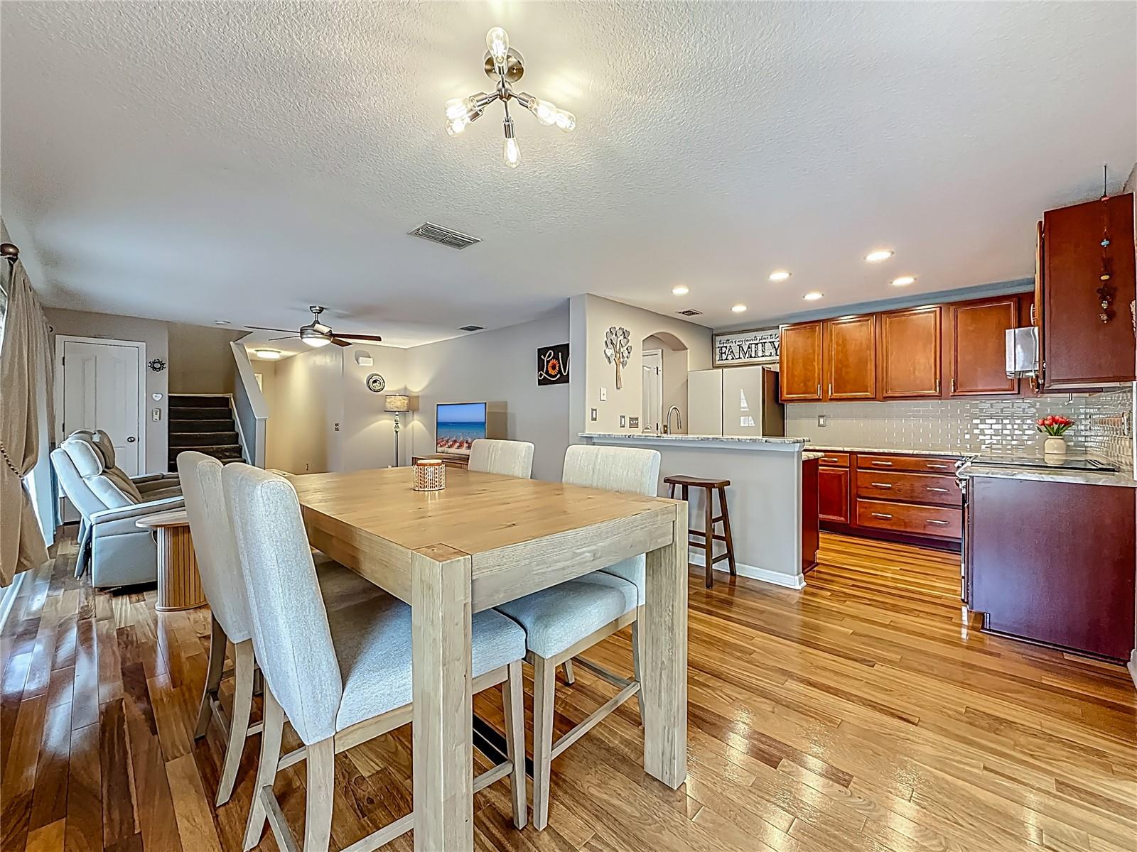 Dining Room - Kitchen - Living Room