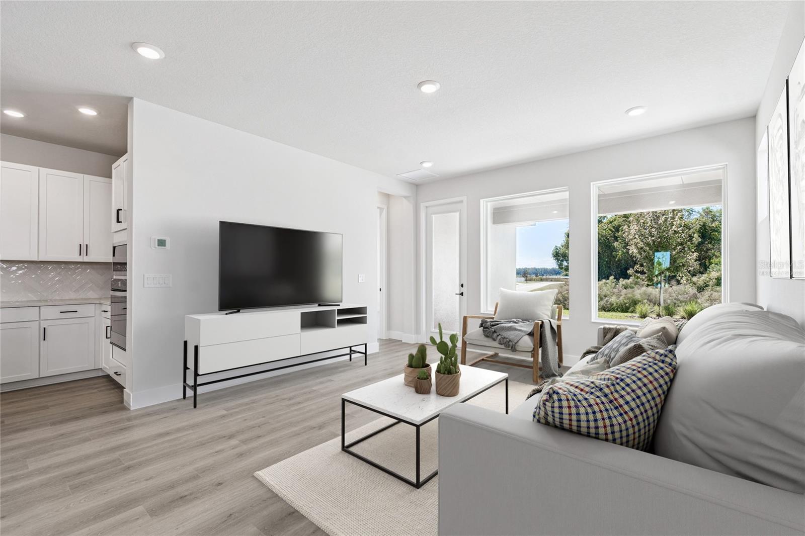 Family Room **Virtually Staged