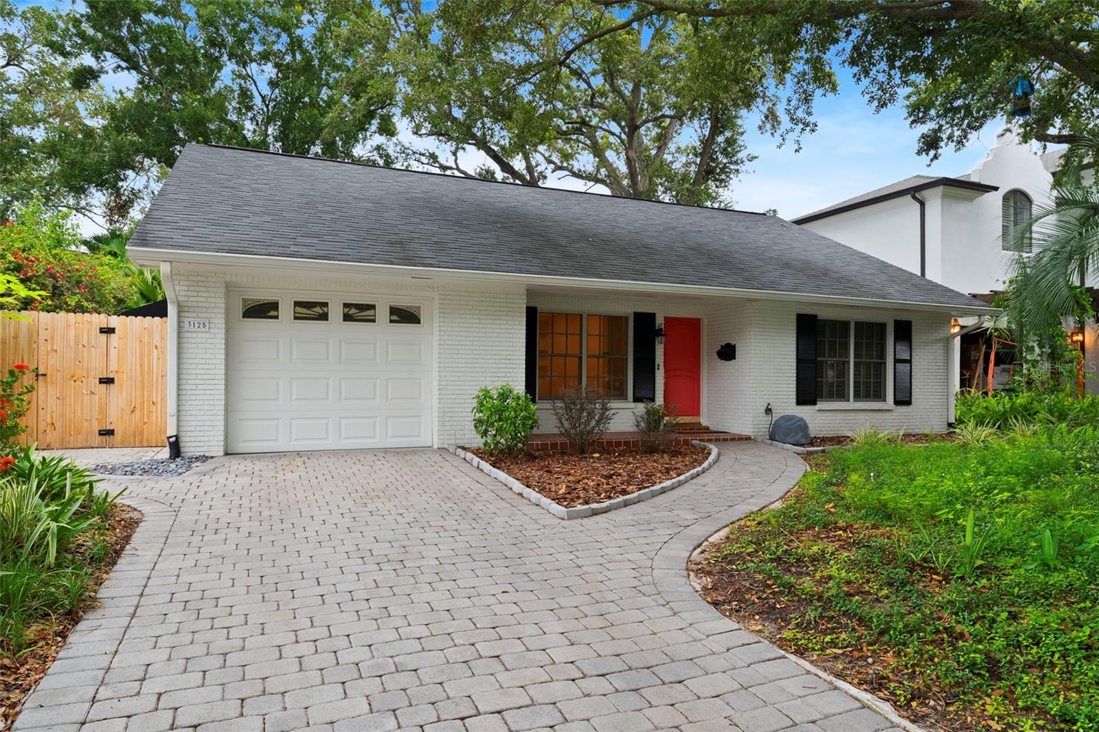 1 car garage