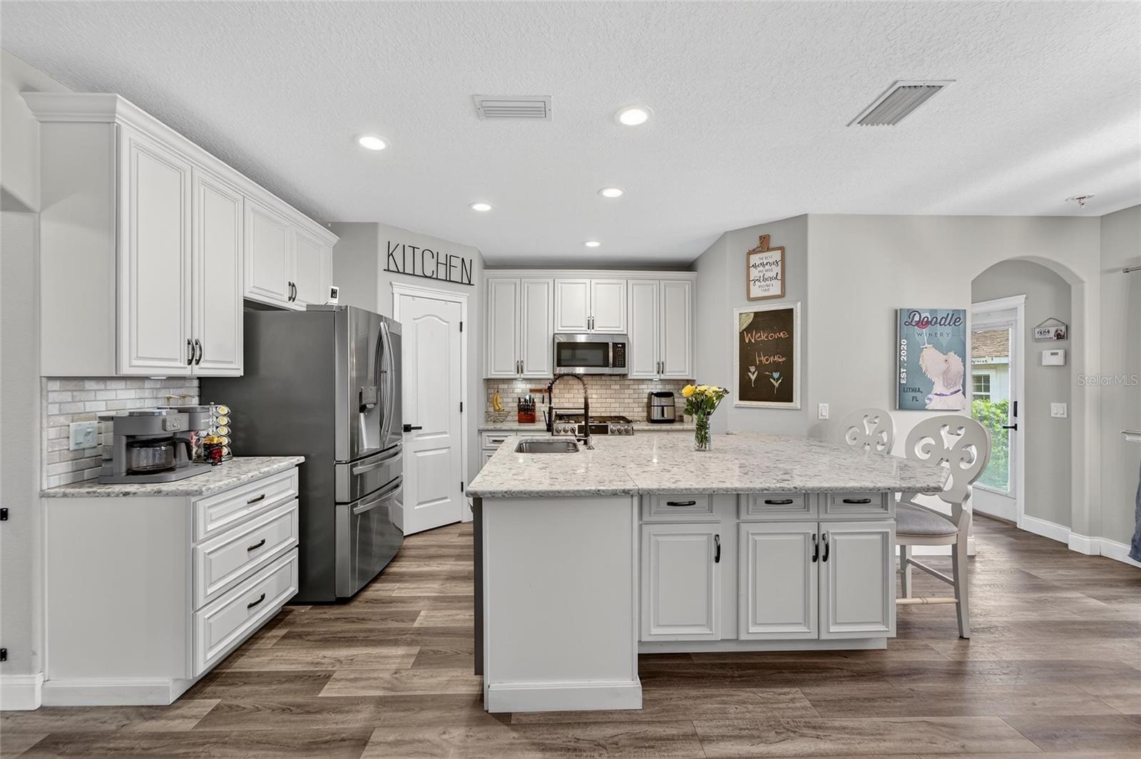 Custom $30,000 kitchen!  So many features and high end appliances!