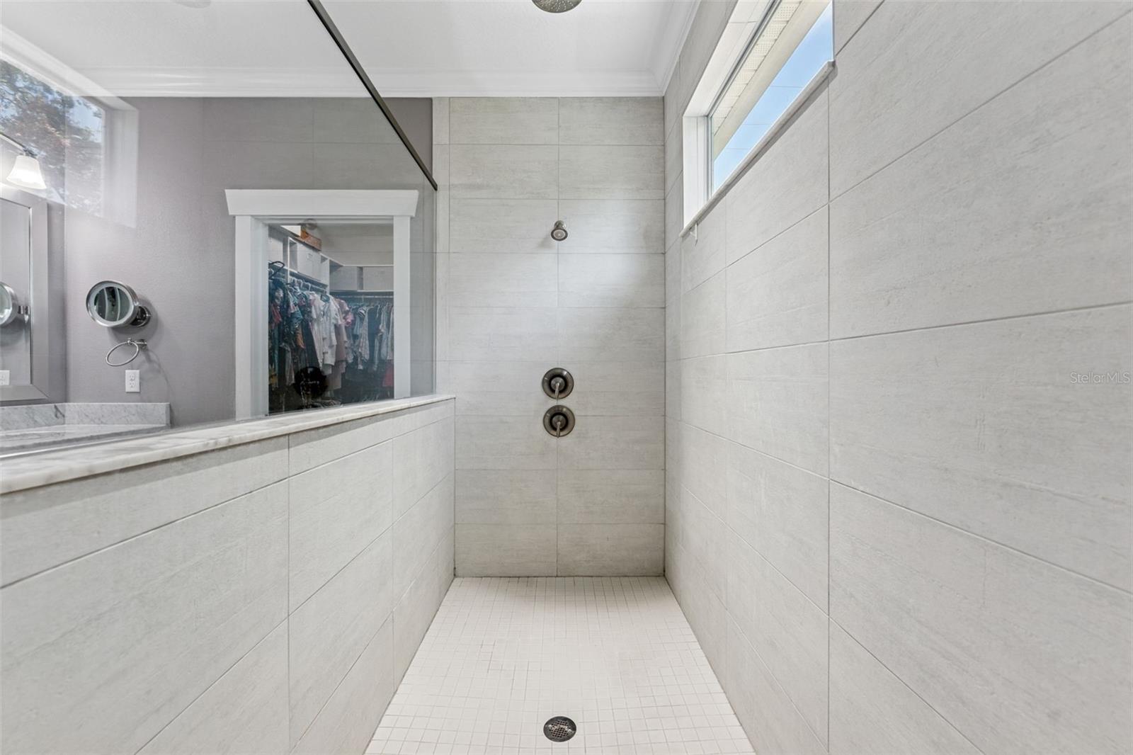Primary shower