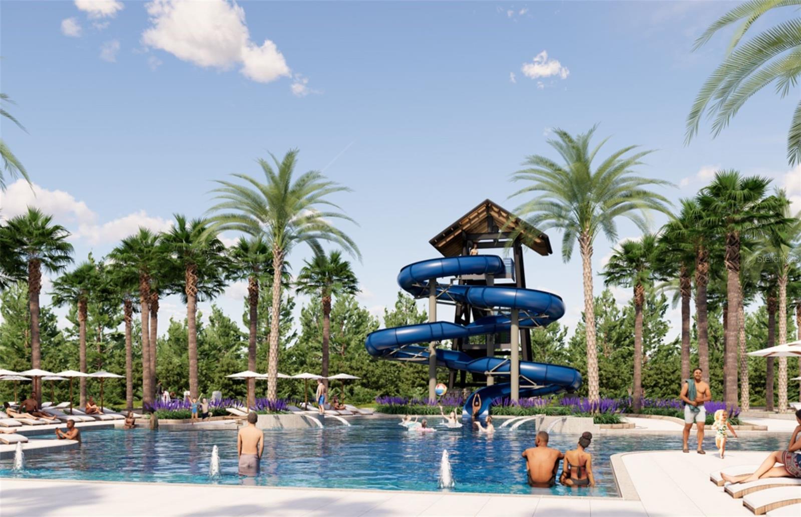 Resort Style Swimming Pool