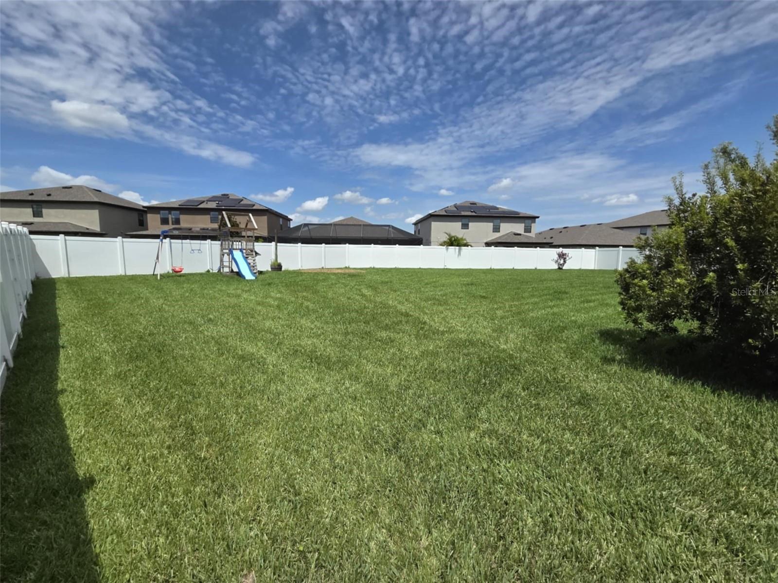 Fenced Backyard