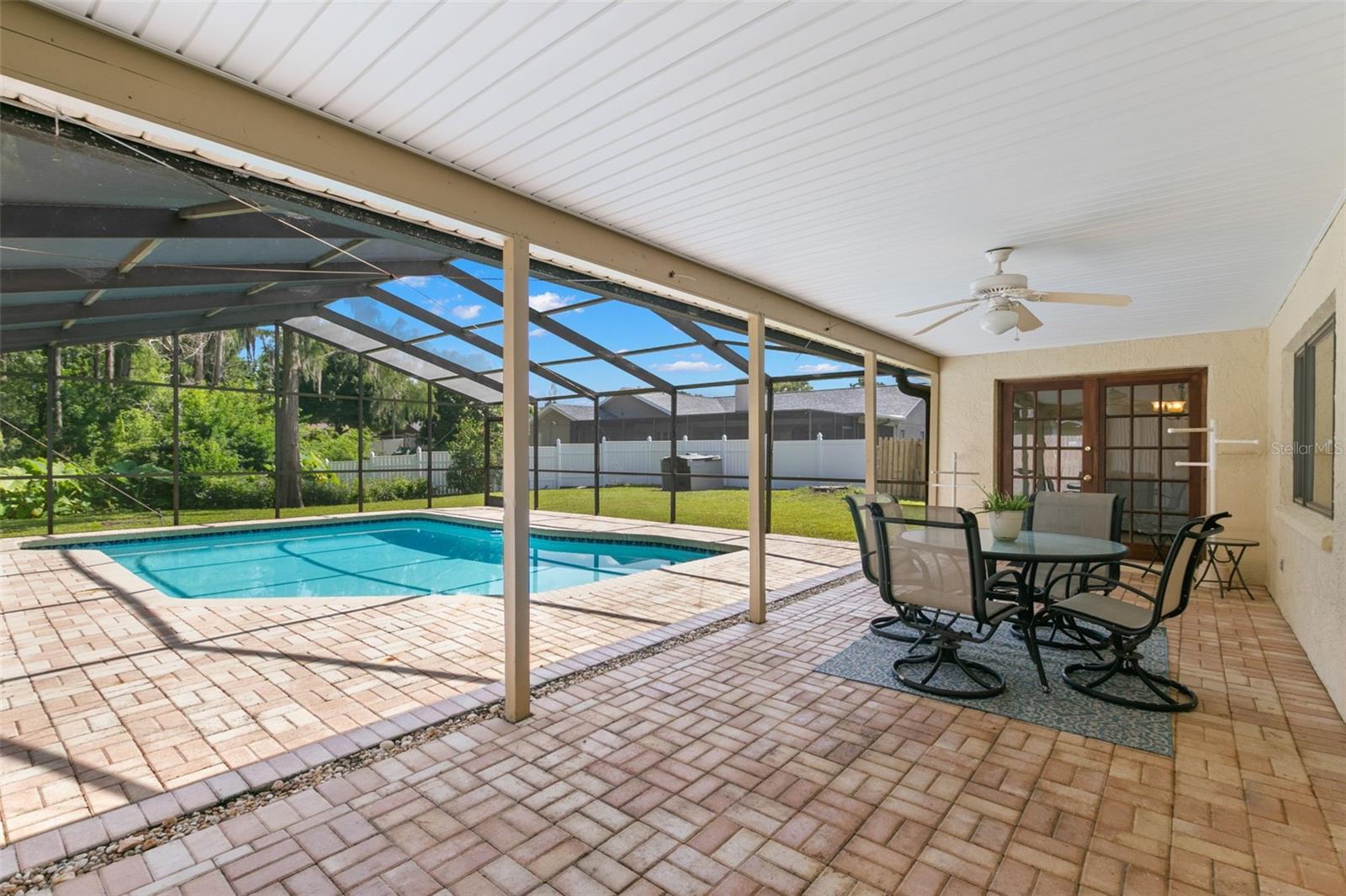 Covered Back Porch