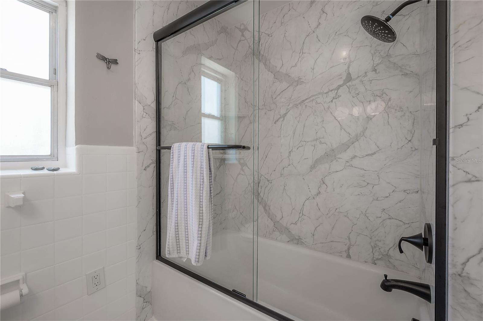 Updated Shower in Primary Bath
