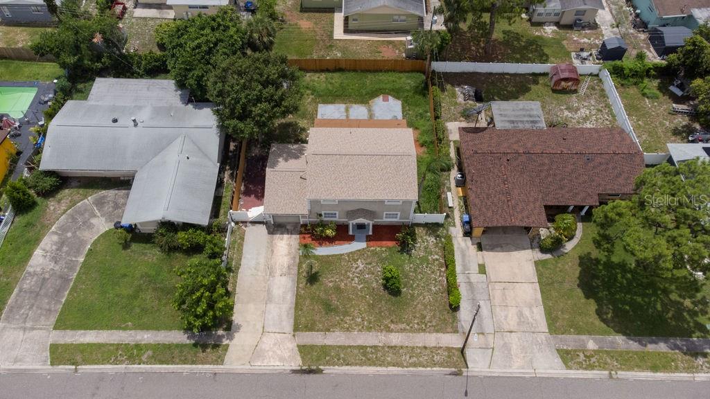 rear patio