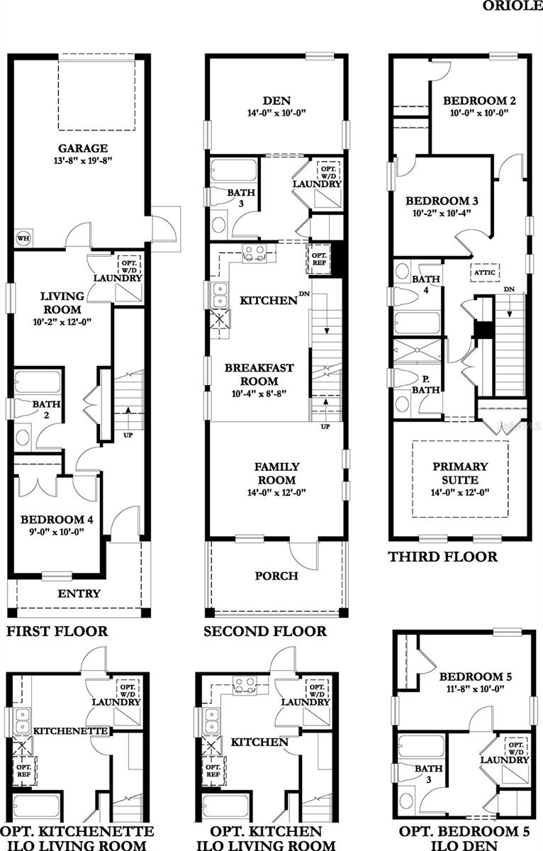 Oriole - Floor Plan