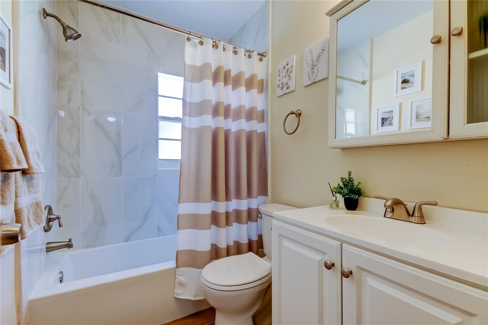 Brand new bathroom.