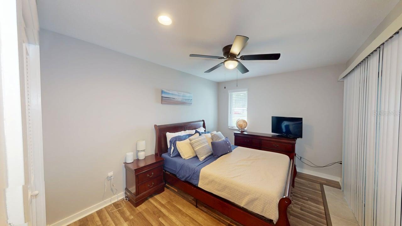 Second bedroom from the door