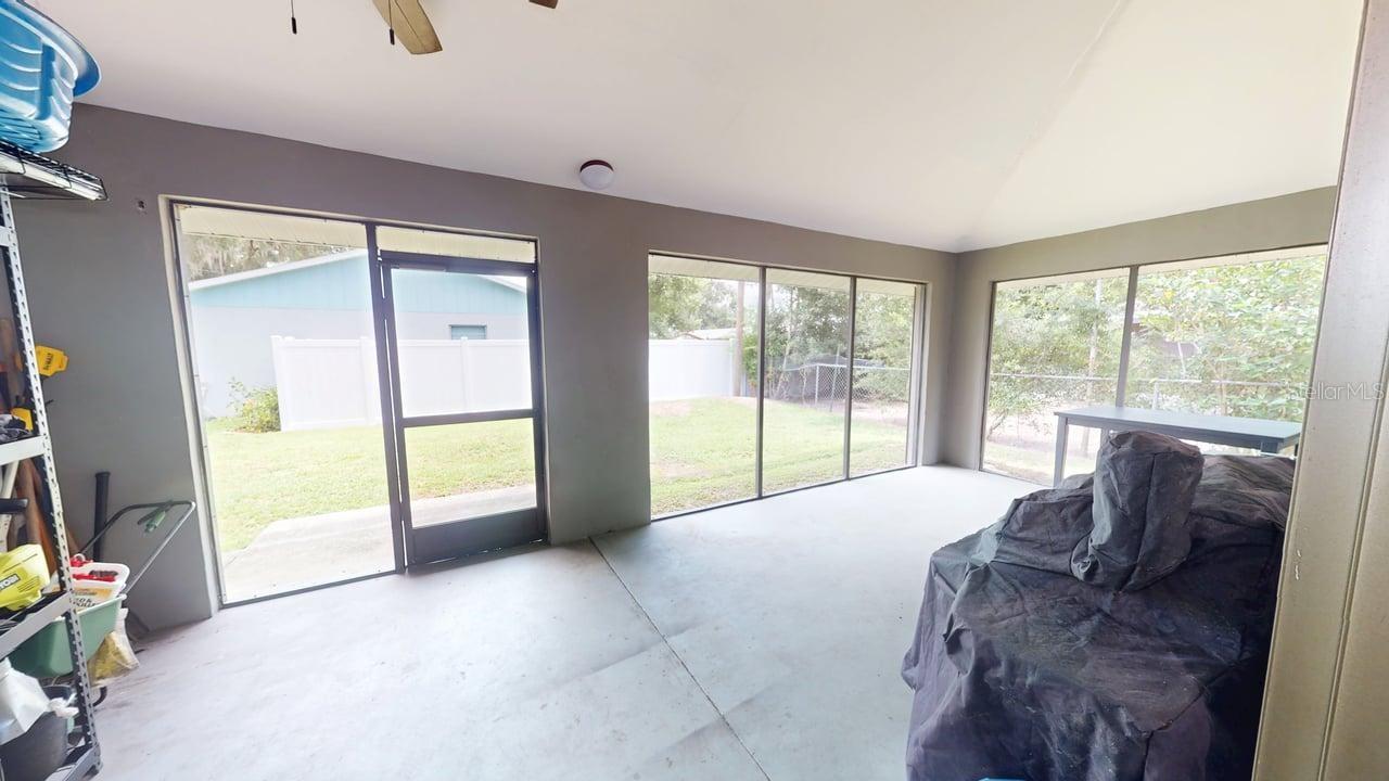 Screened Lanai from bonus room