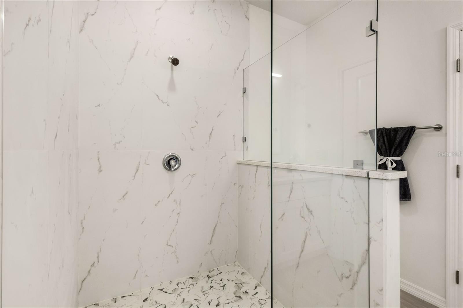 walk-in shower