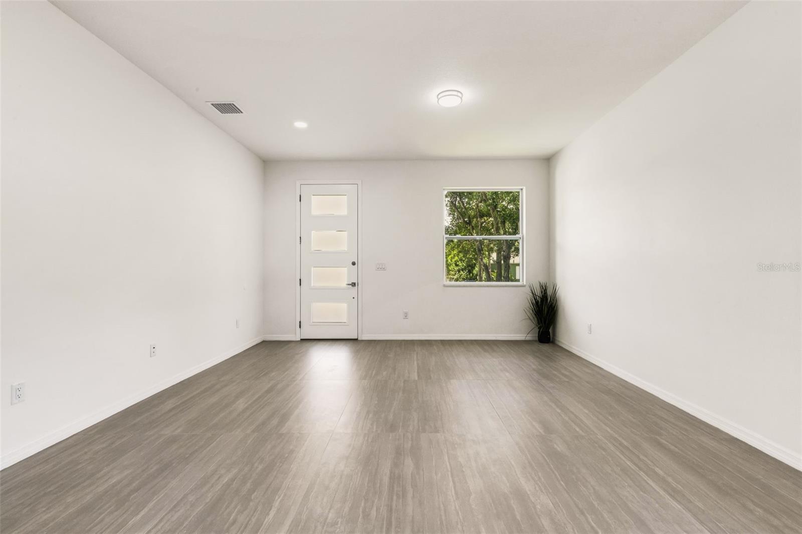over-sized living area