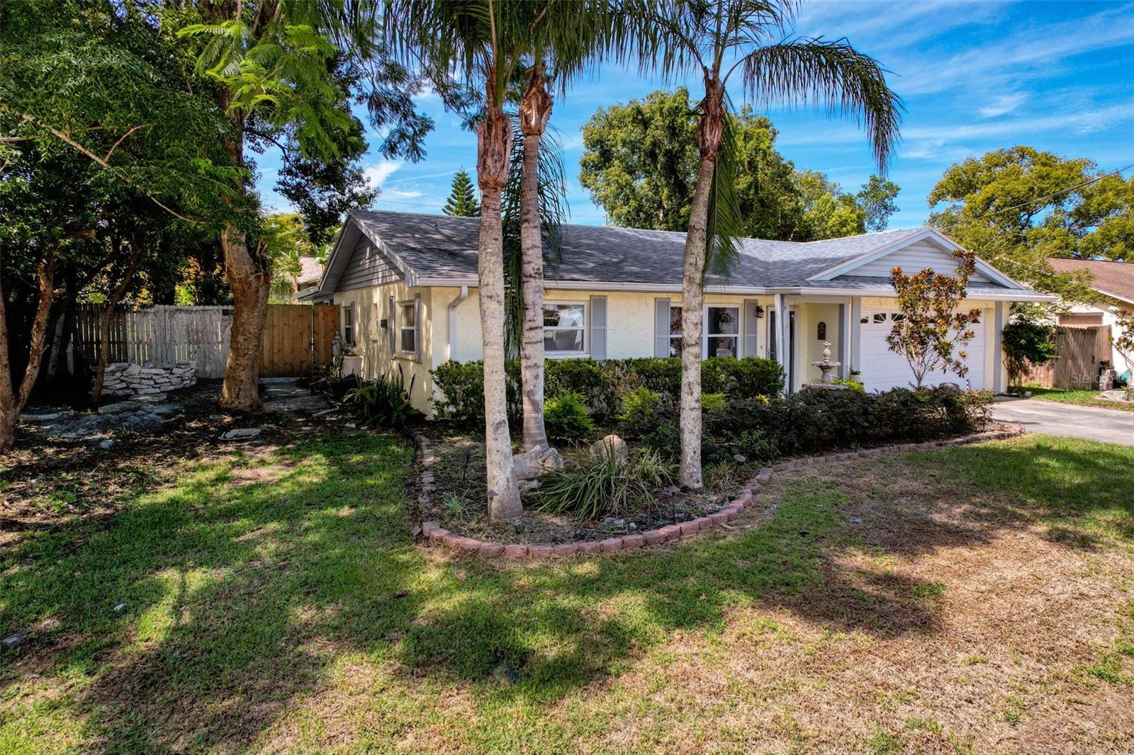 front yard side view