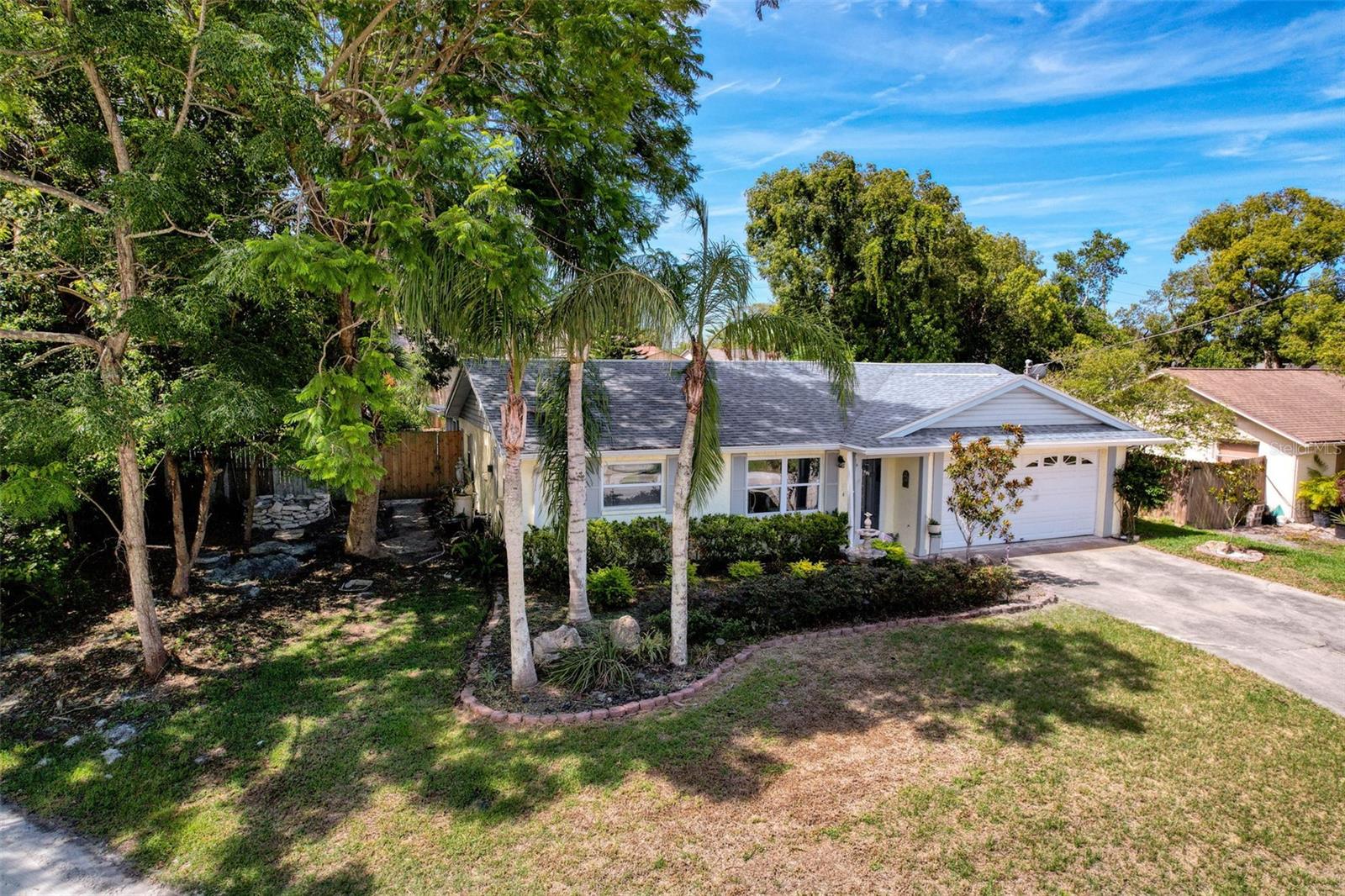 front yard side view