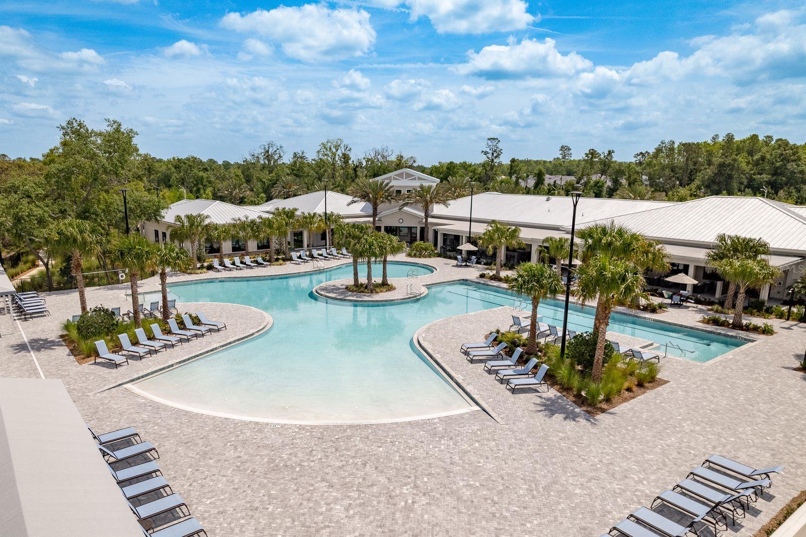 Clubhouse pool