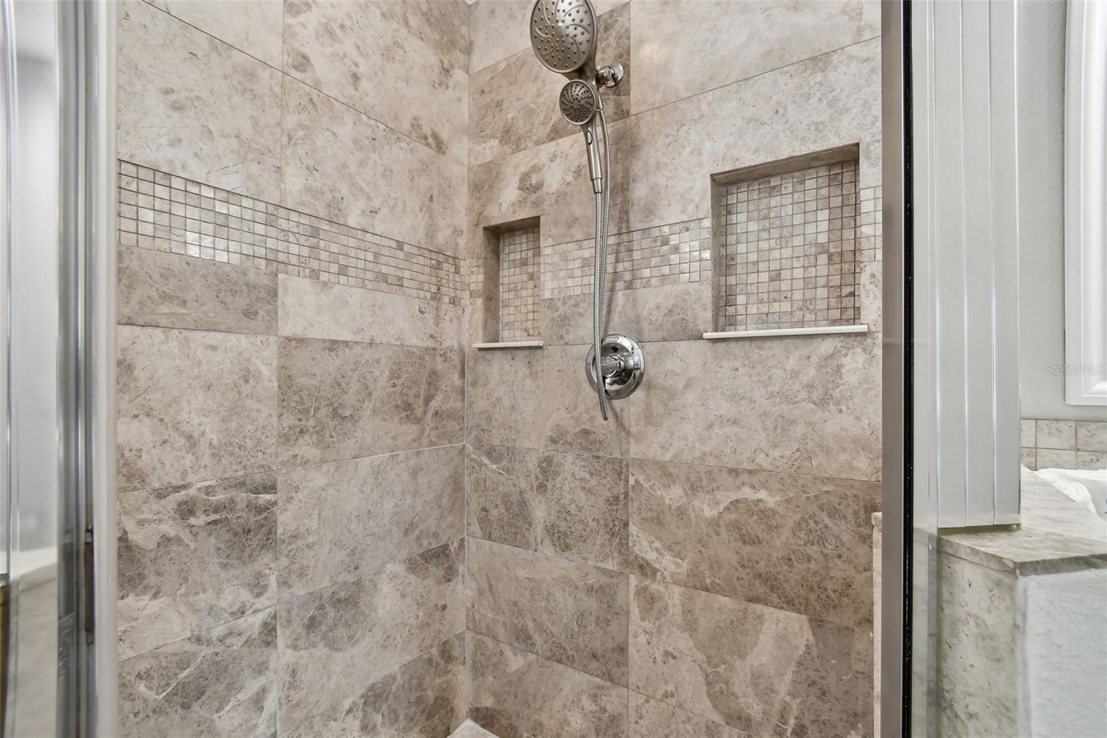 Oversize shower