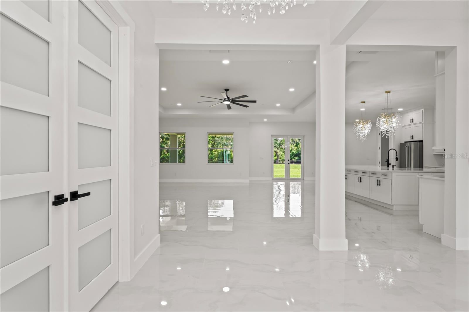 Foyer view of the home