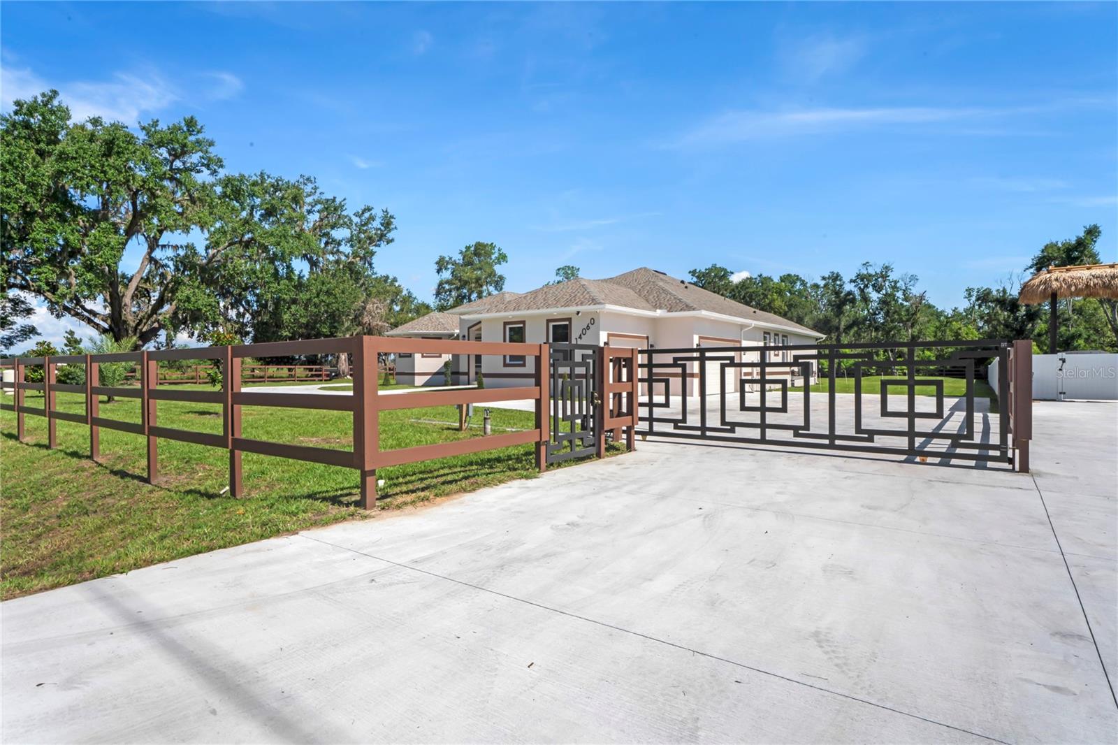 Gated entrance