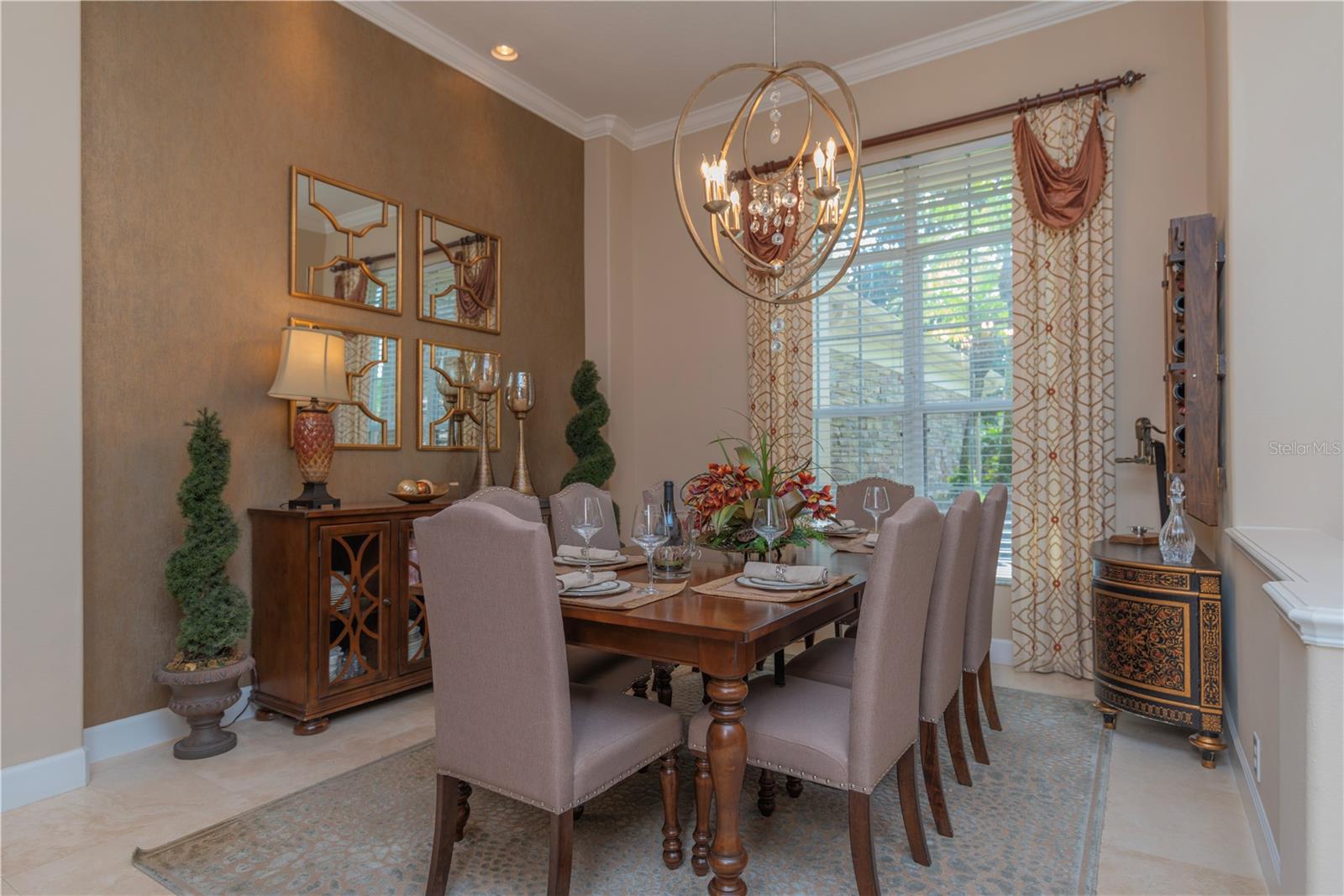 Formal dining room.
