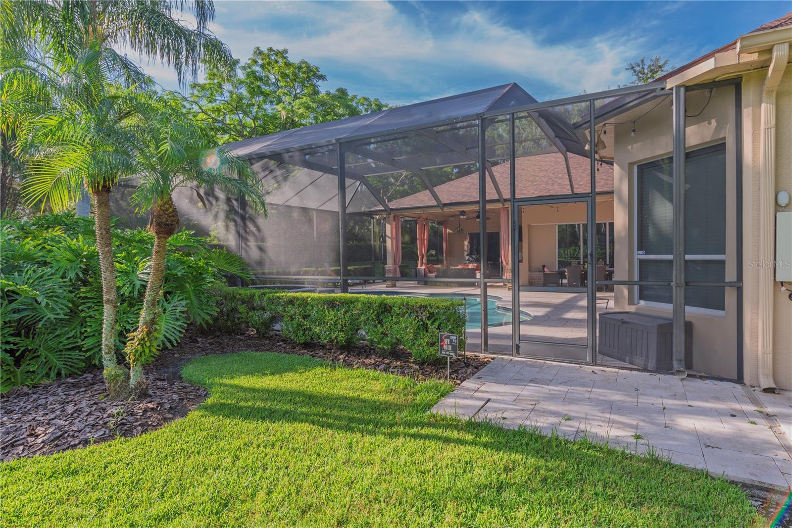 Side yard.