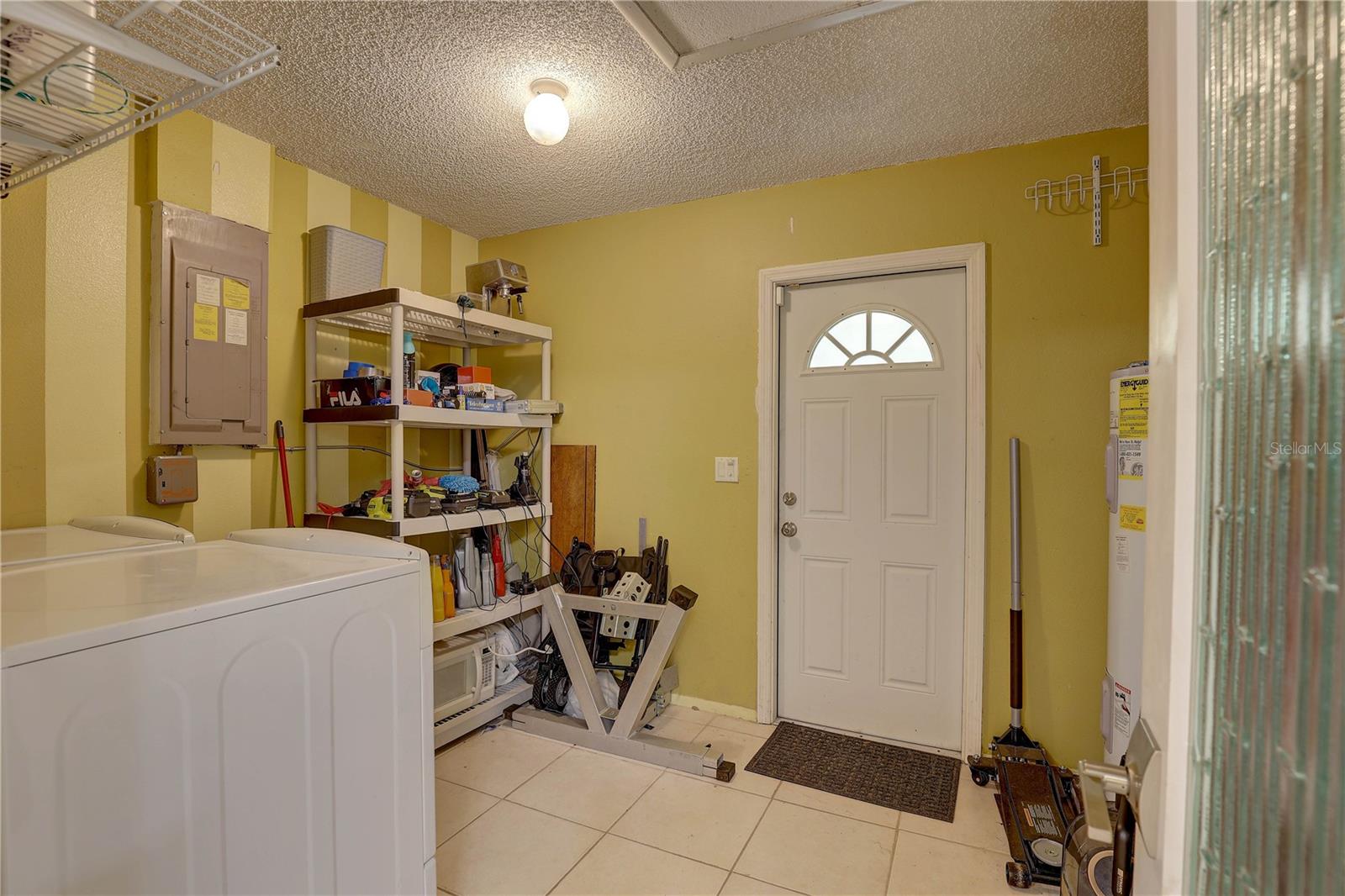 Utility room with storage