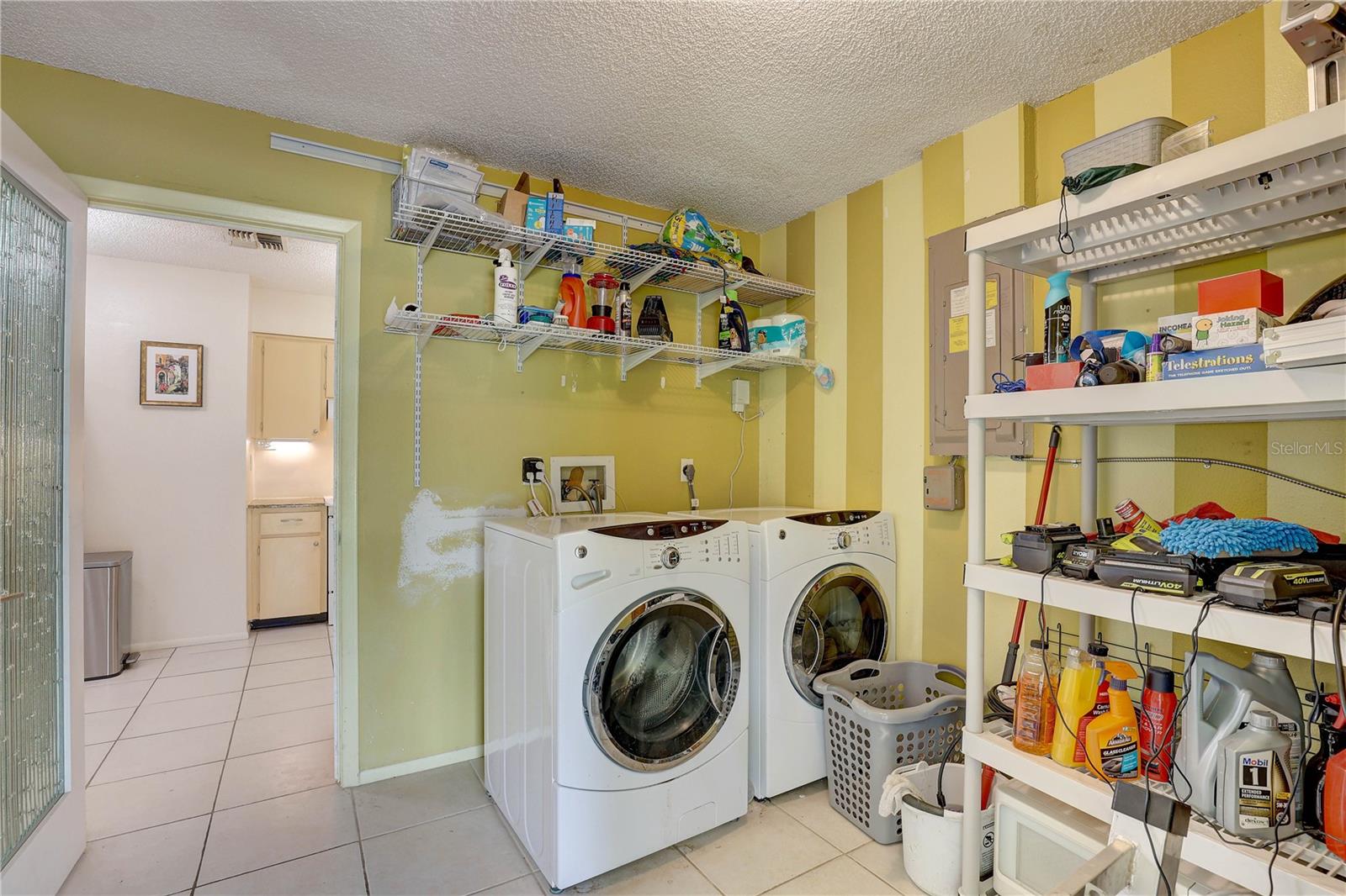 Utility room with storage