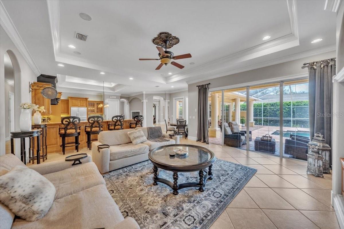 Beautifully integrated with the kitchen and outdoor living space!