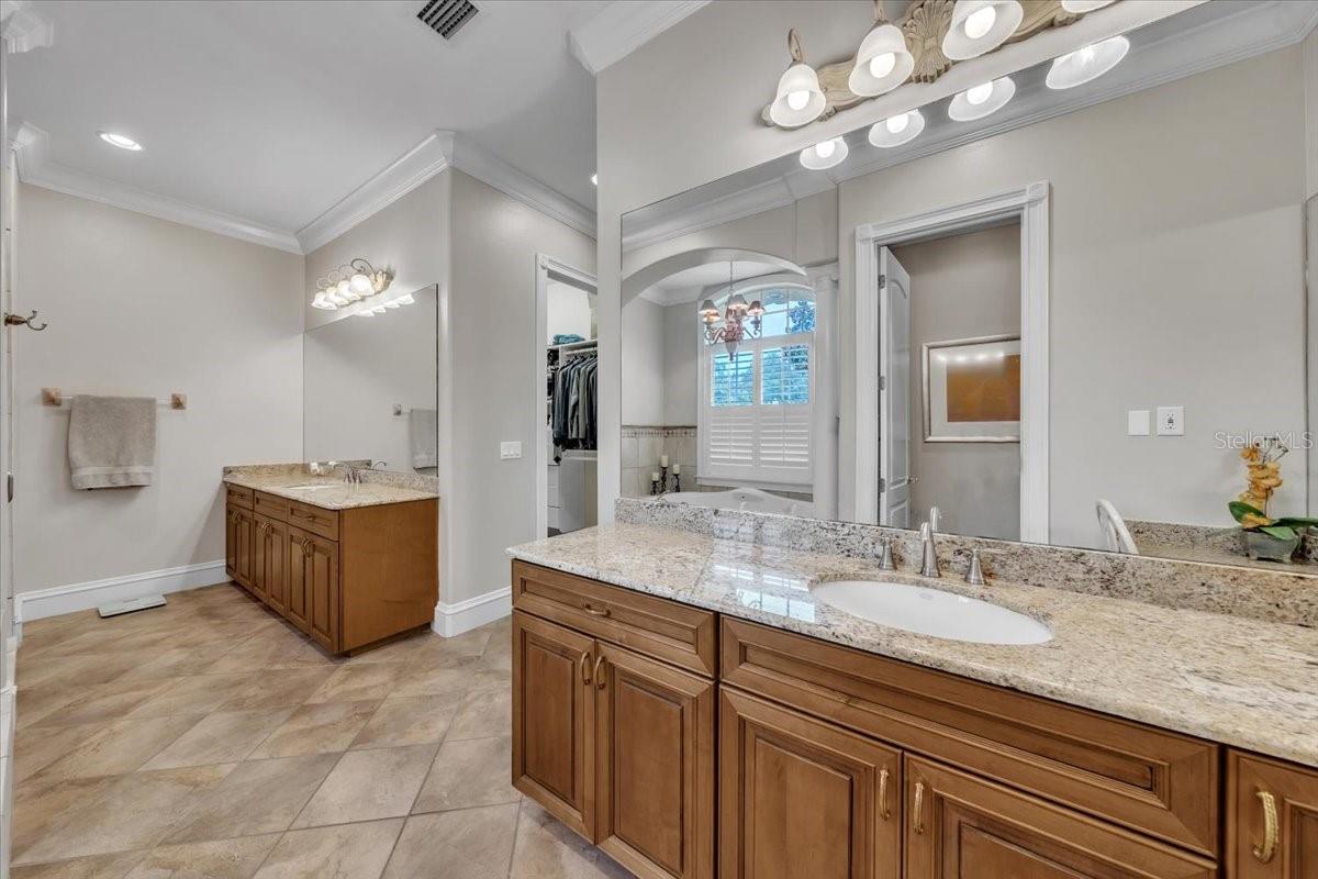 Relax and recharge in this luxurious primary bath!