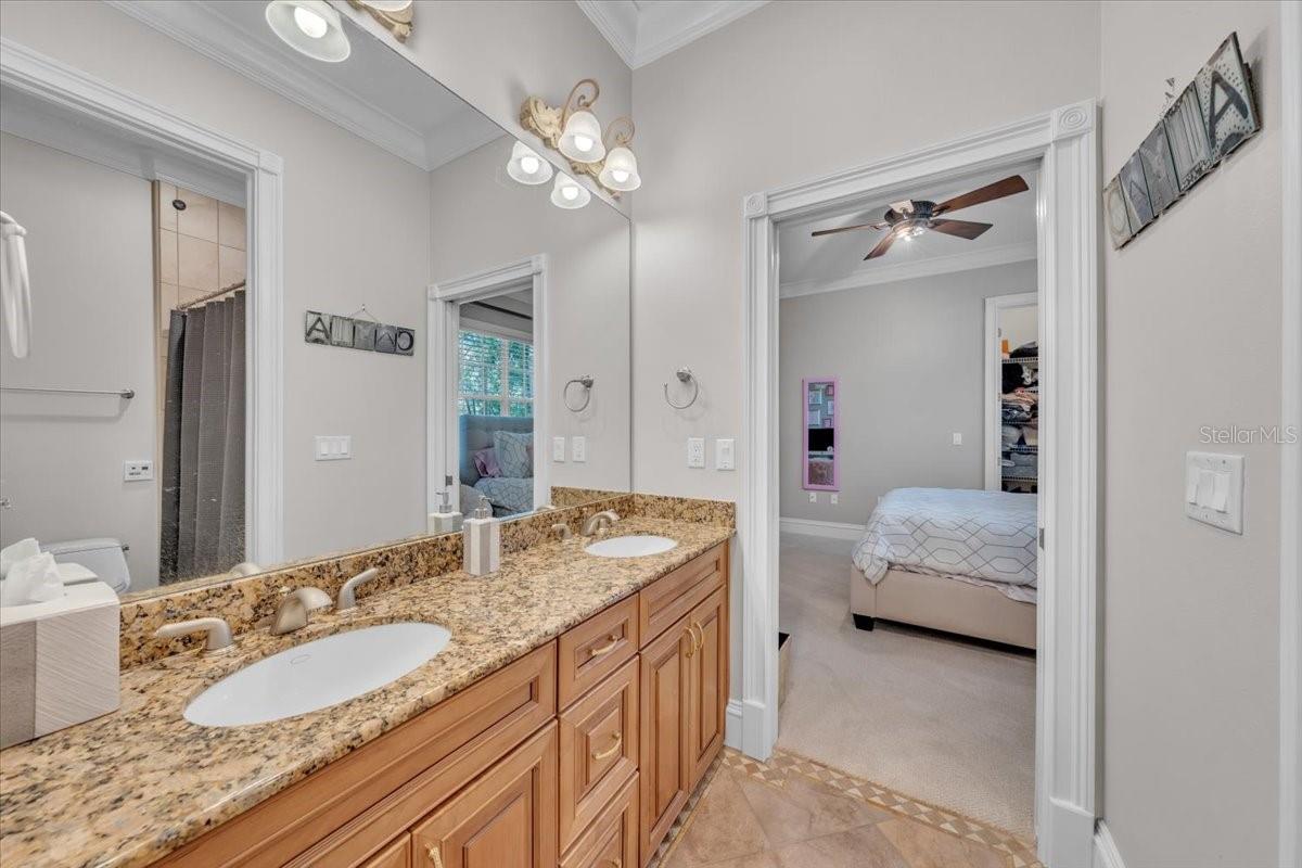 Secondary baths feature high-end fixtures and timeless design!