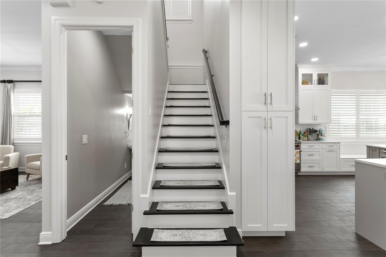 Let's head upstairs..