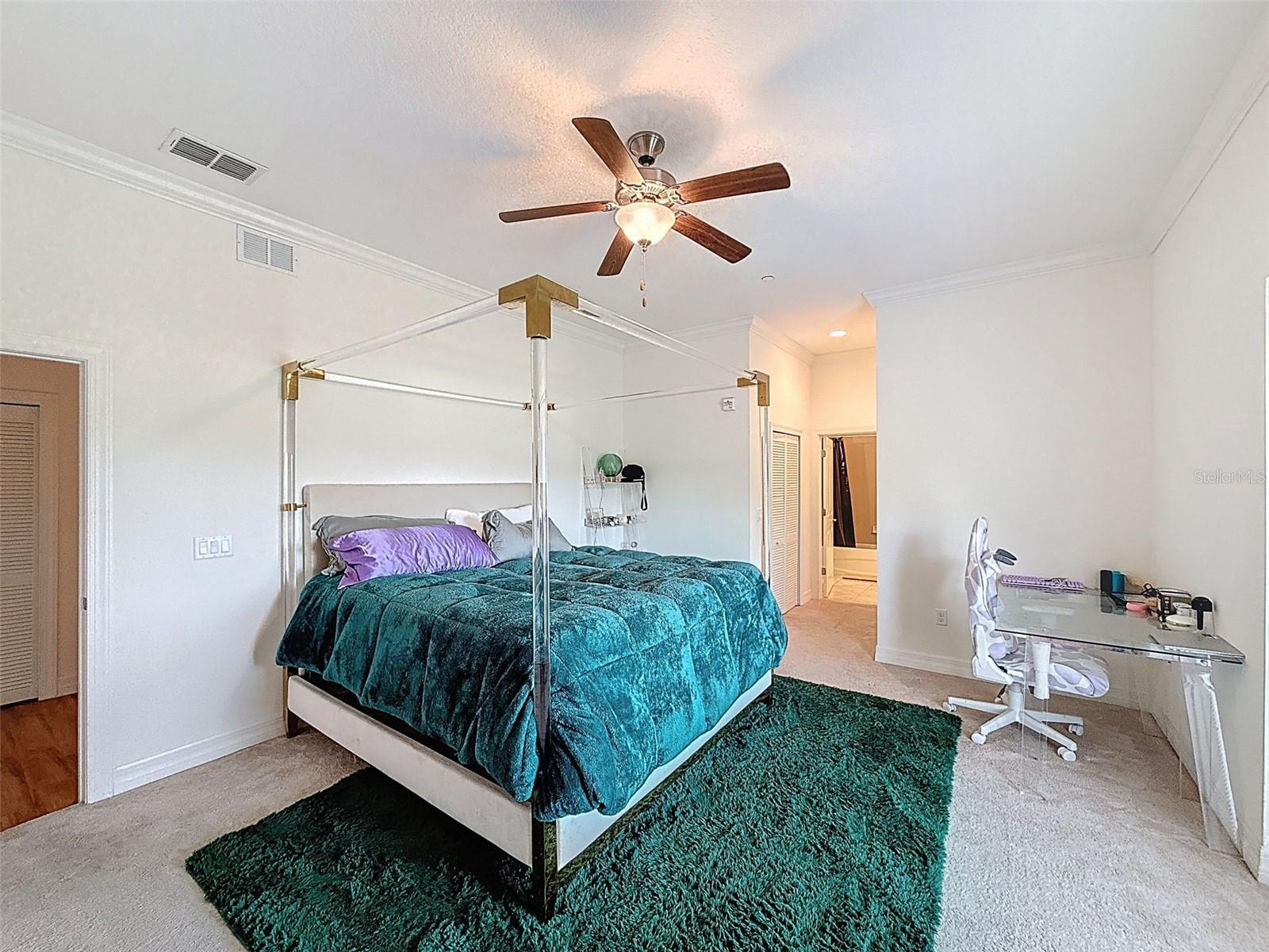 Primary Bedroom with dual walk in closets