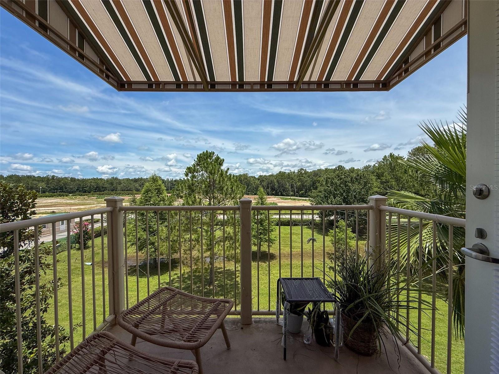 Lovely Private balcony