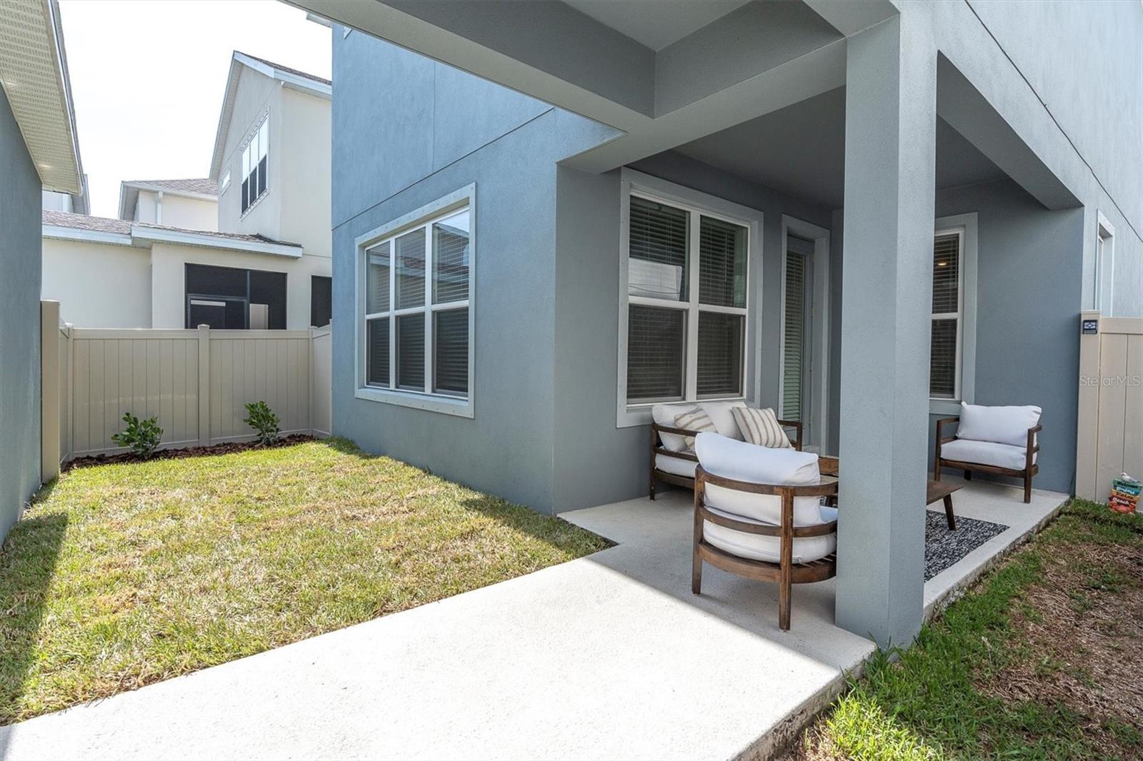 FENCED YARD