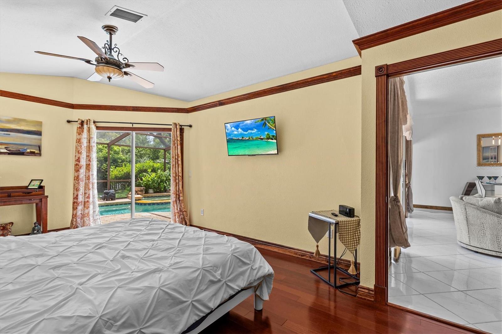 Primary bedroom area