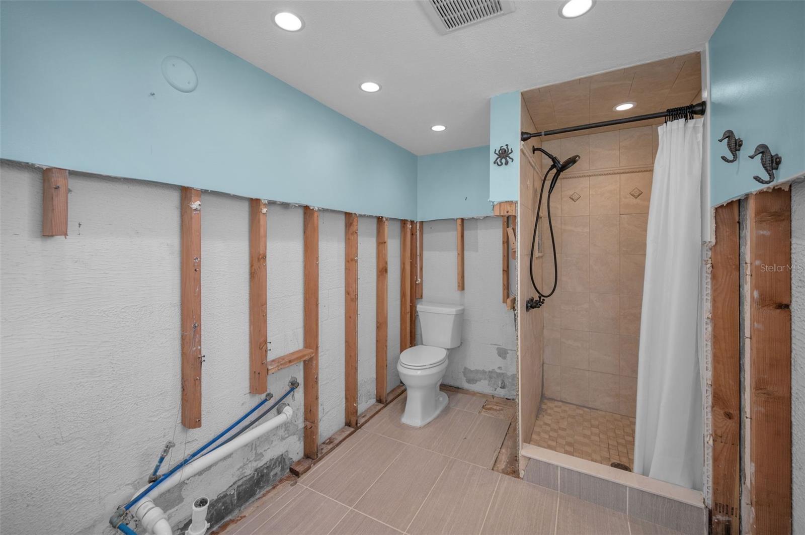 bathroom downstairs