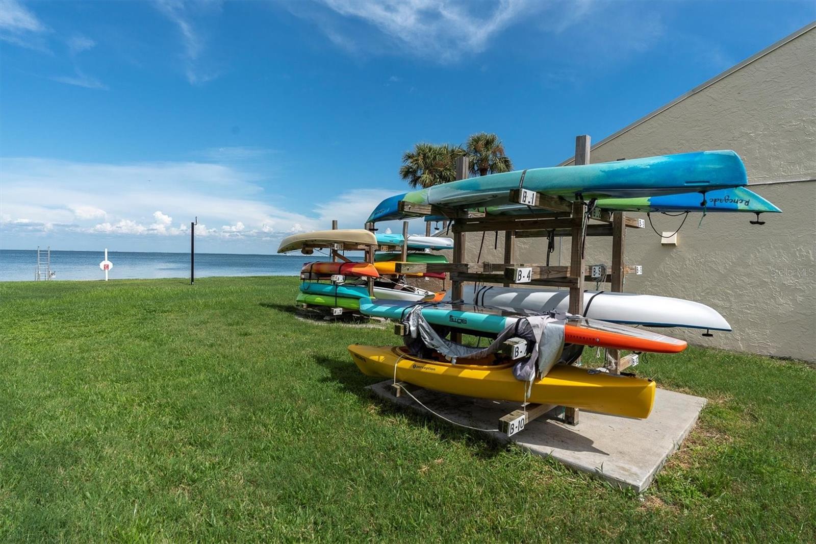 More Kayak storage