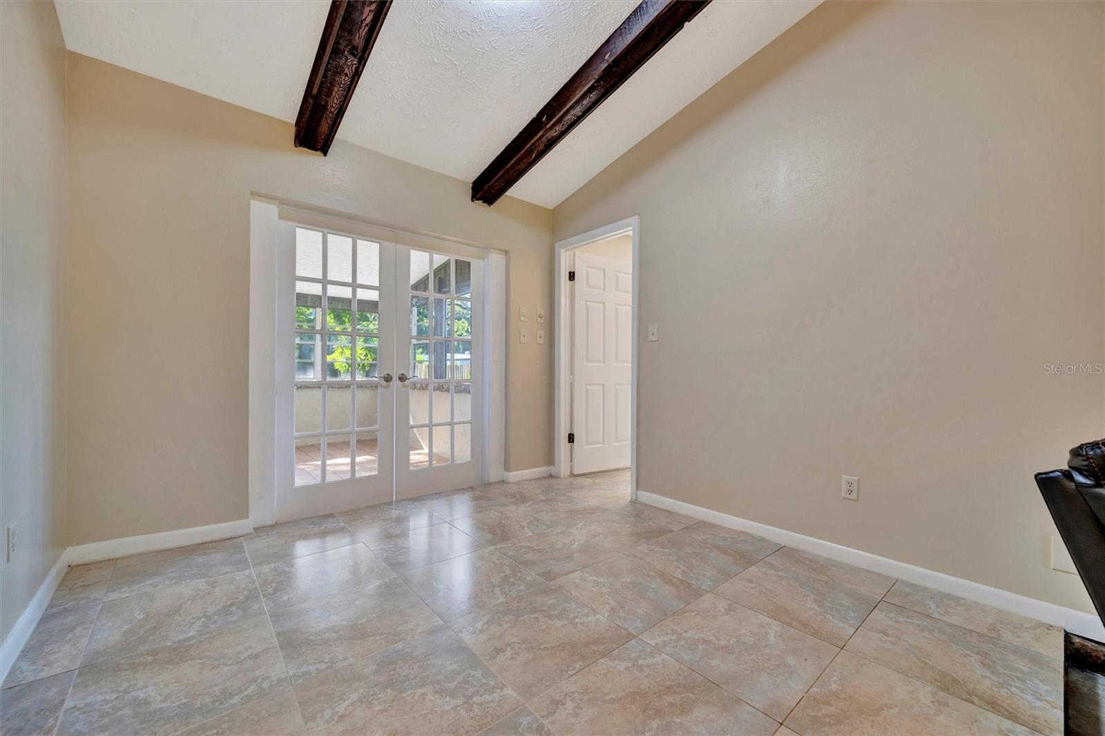 Dining Room with French Doors