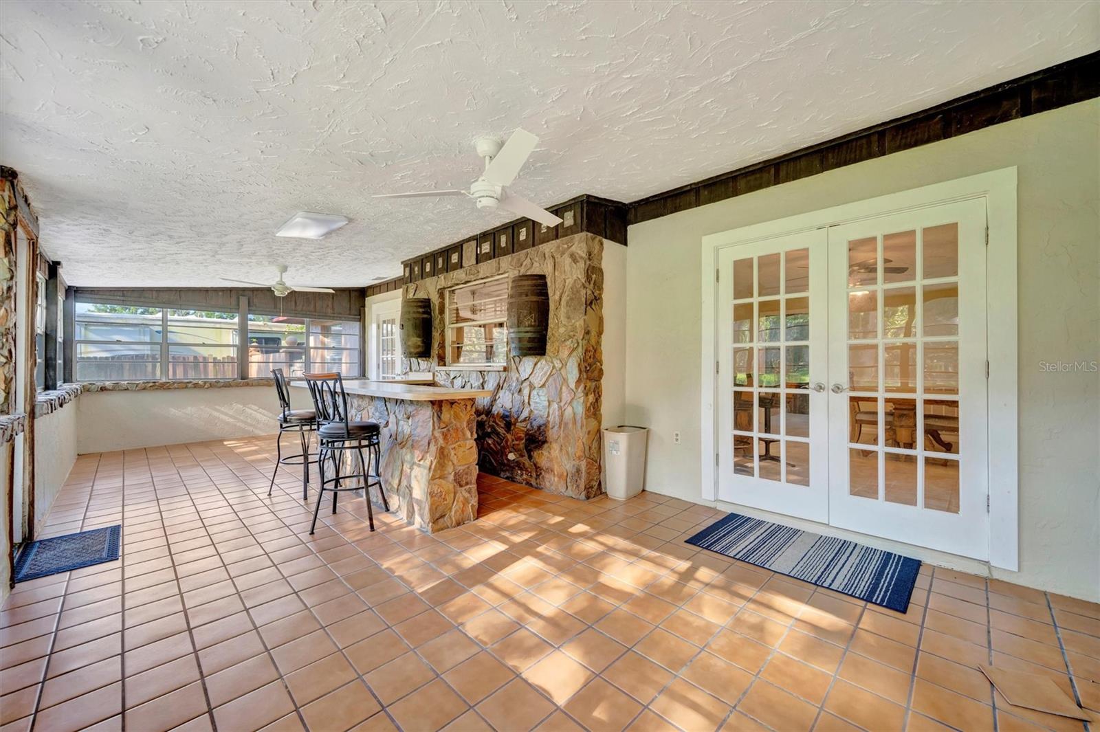 Indoor-Outdoor feel  Sunroom