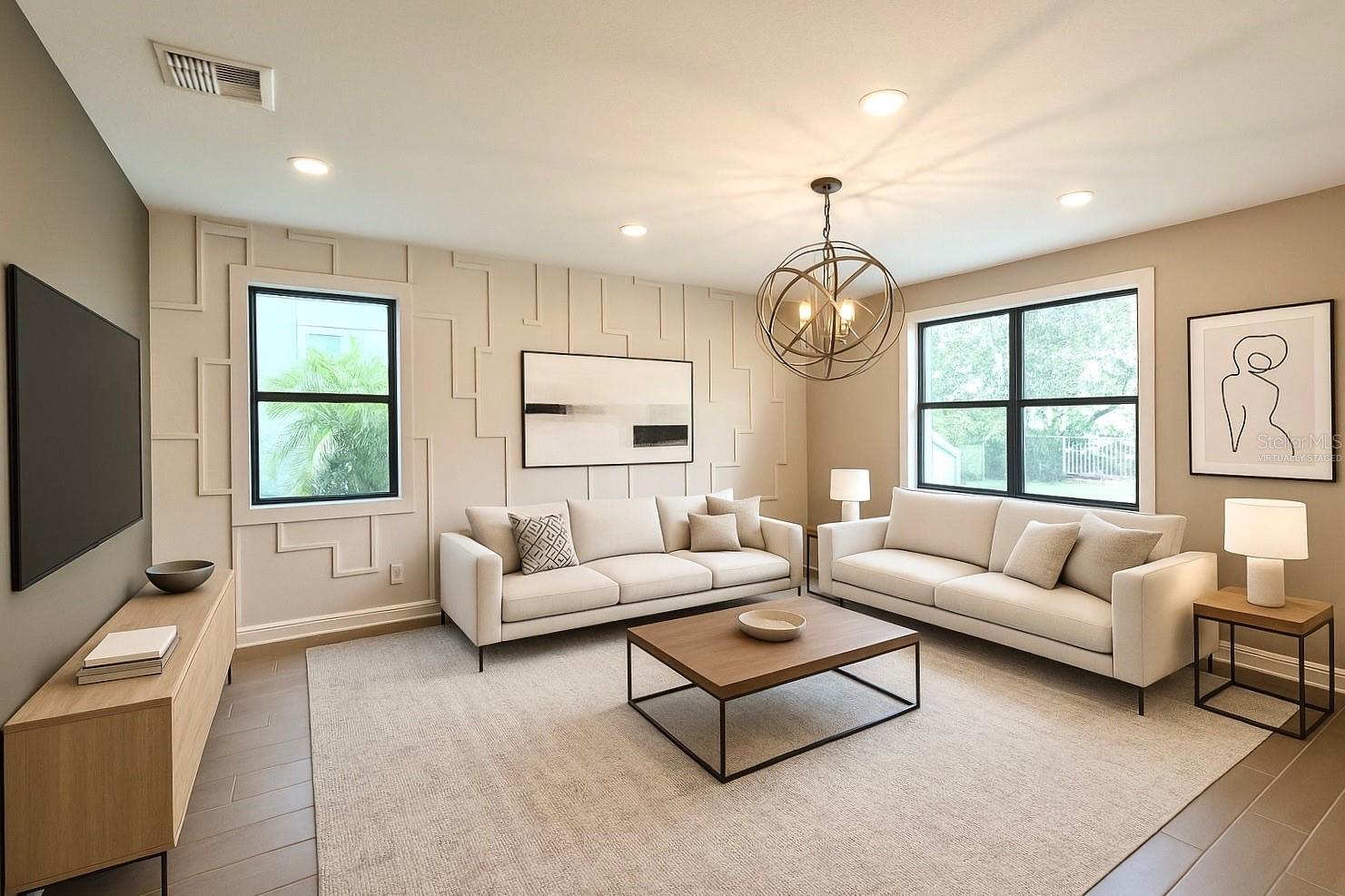 Living Room (Virtually Staged)