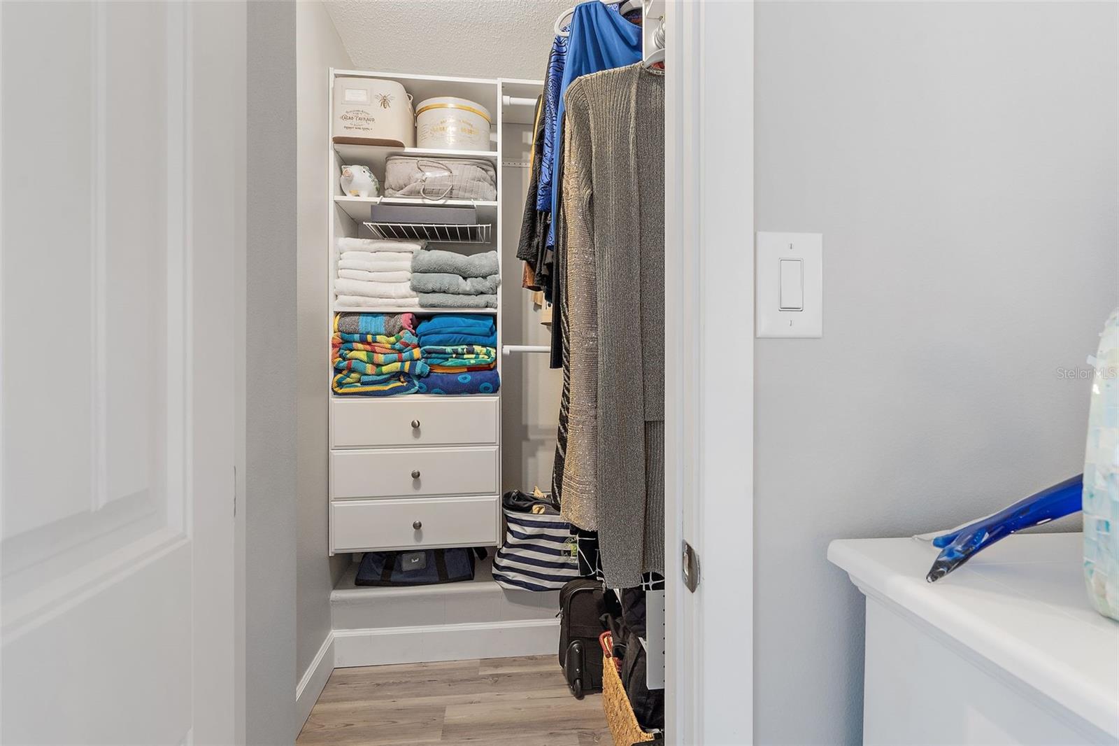 Guest walk in closet