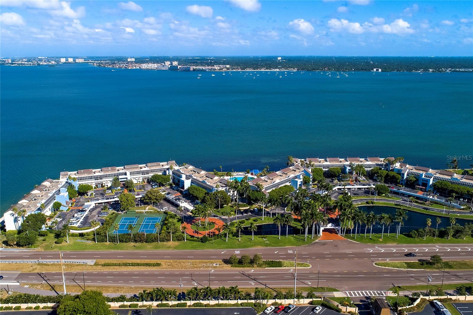 Aerial view of Isla Key Community