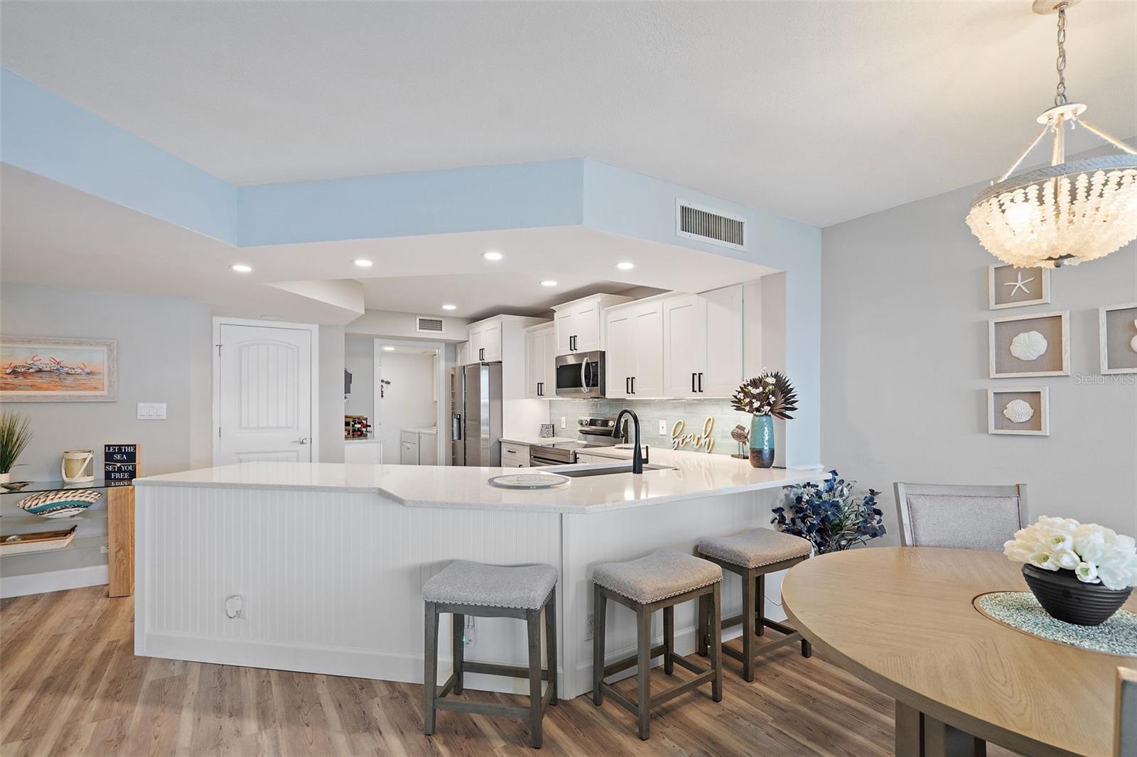 Kitchen with plenty of countertop