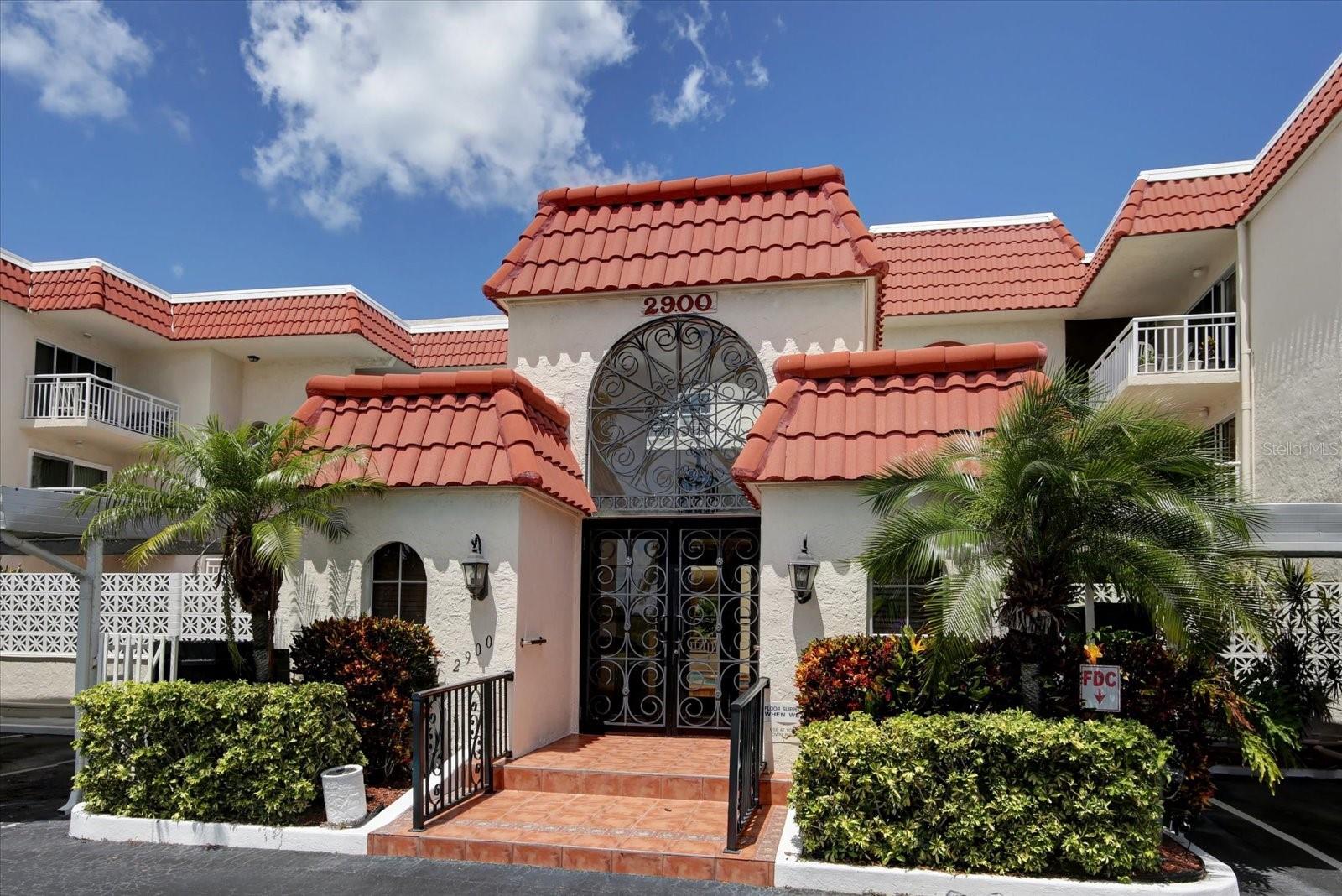 Secure Front Entrance