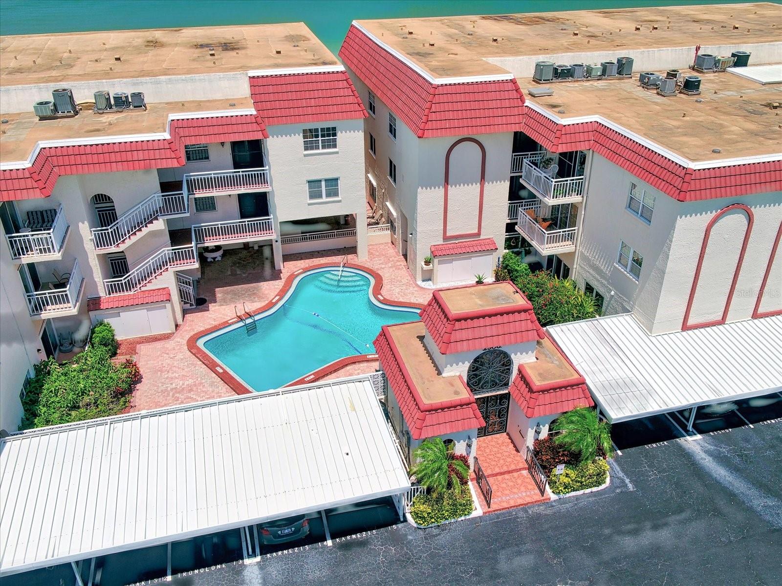 Aerial of the Complex