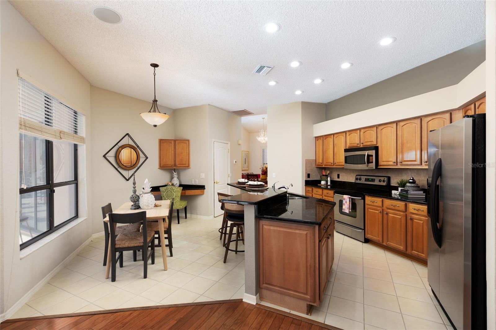 Overview of Kitchen from Family Room