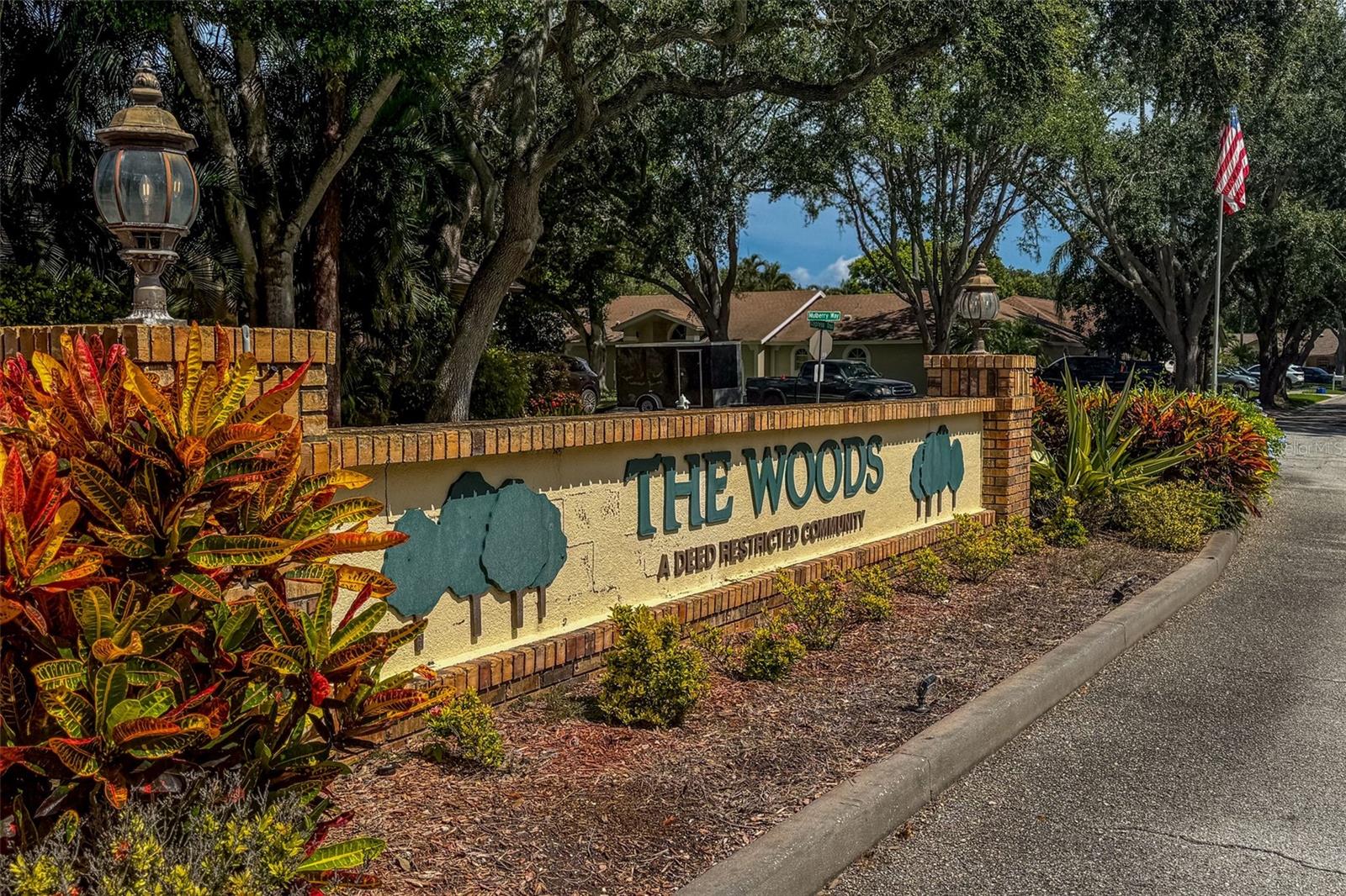 Entrance to Subdivision
