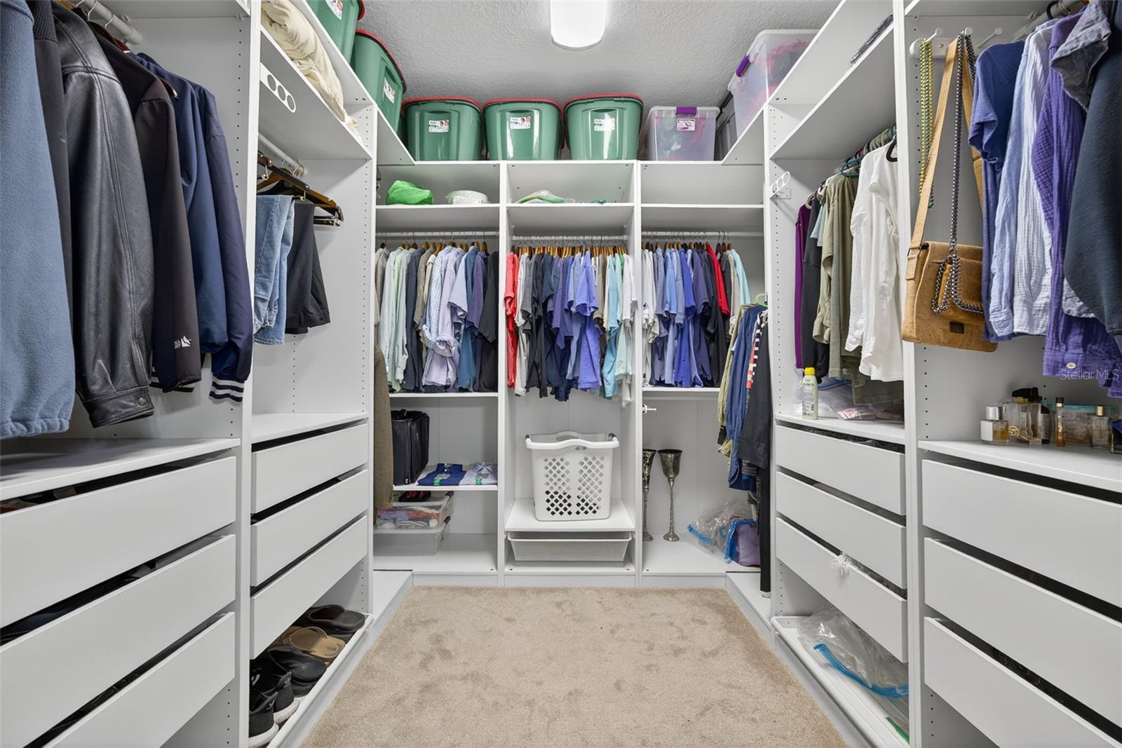 1 of 2 Primary Closets
