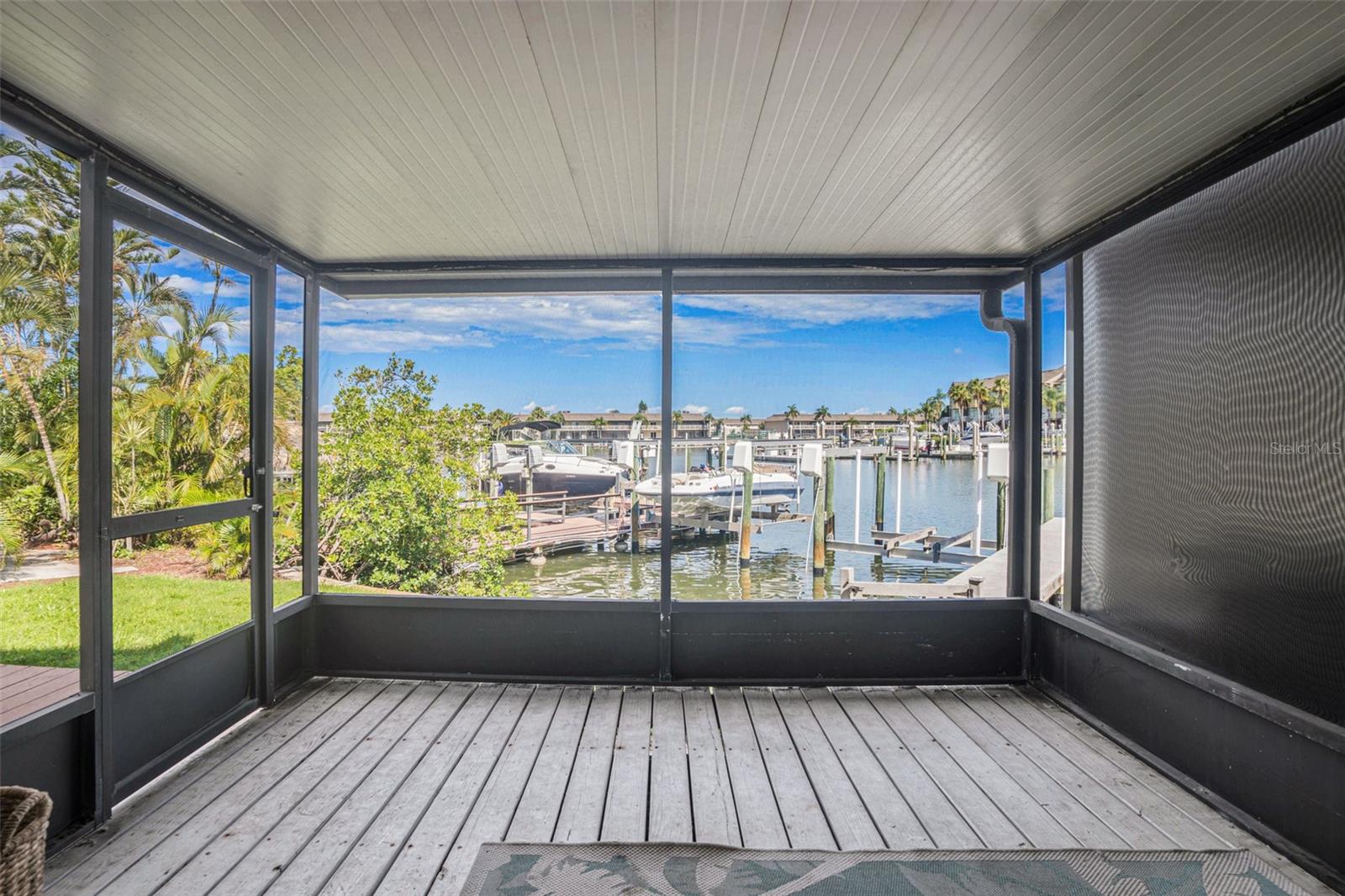 Screened lanai