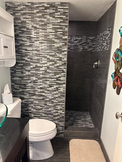 Second floor bathroom walk in shower